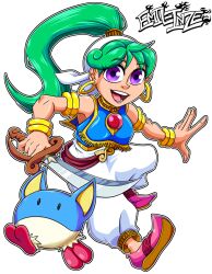 asha (monster world) from sega by emil-inze
