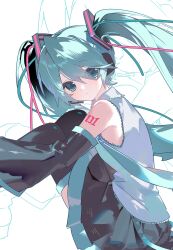 hatsune miku from vocaloid