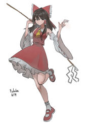 hakurei reimu from touhou