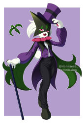 meowscarada from pokemon by hannaee9