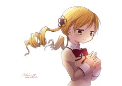 tomoe mami from mahou shoujo madoka magica
