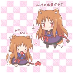 holo from spice and wolf by mitarashi neko