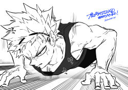 bakugou katsuki from boku no hero academia