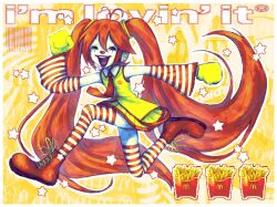 hatsune miku from mcdonald's