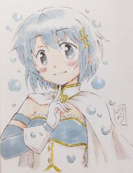 miki sayaka from mahou shoujo madoka magica