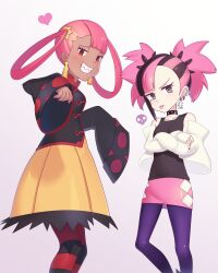 punk girl (pokemon) from pokemon by gazing eye