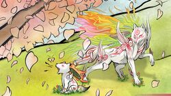 okami fan art