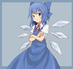 cirno from touhou by goro