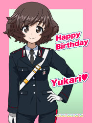 akiyama yukari from girls und panzer