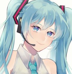 hatsune miku from vocaloid