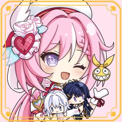 elysia (hi love elf) (honkai impact) from honkai (series) by iris yayoi