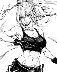 leona heidern from the king of fighters