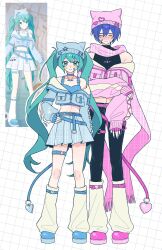 hatsune miku from vocaloid