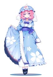 saigyouji yuyuko from touhou