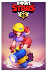 jacky (brawl stars) from brawl stars by qc pan
