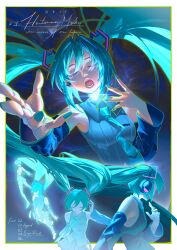 hatsune miku from vocaloid