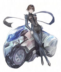 niijima makoto from persona by subakeye