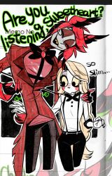 alastor (hazbin hotel) from hazbin hotel
