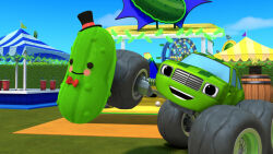 pickle (batmm) from blaze and the monster machines