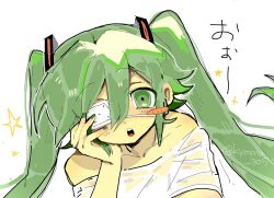 hatsune miku from vocaloid