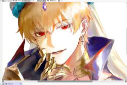 gilgamesh (caster) (fate) from fate/grand order