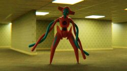 deoxys from backrooms (creepypasta) by cardnlh