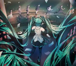 hatsune miku from vocaloid