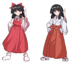 hakurei reimu from embodiment of scarlet devil