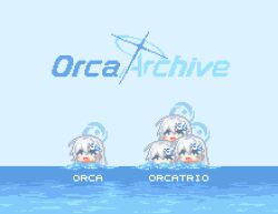 blue archive fan art
