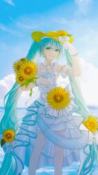 hatsune miku from magical mirai (vocaloid)