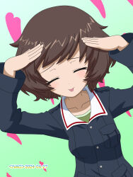 akiyama yukari from girls und panzer