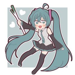 hatsune miku from vocaloid