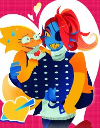 alphys from undertale by 0ni91ri