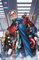 captain america from avengers (series) by in-hyuk lee