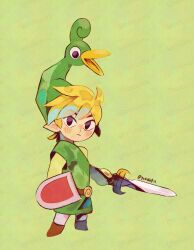 ezlo from the legend of zelda by tokuura