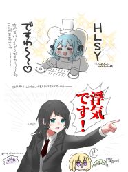 michelle (bang dream!) from ace attorney by asahi rise