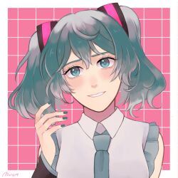 hatsune miku from vocaloid