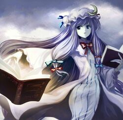 patchouli knowledge from touhou by konowa