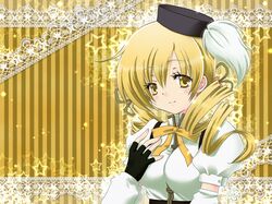 tomoe mami from mahou shoujo madoka magica by izumi yuu