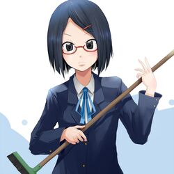 okuda nao from k-on! by dokyuu afro