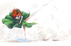 hong meiling from touhou by chiro (pixiv)
