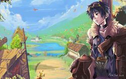 yuki (grandia iii) from grandia by khanshin