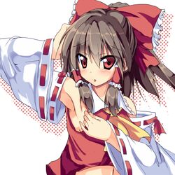 hakurei reimu from touhou by midori-shiki