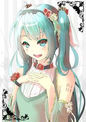 hatsune miku from vocaloid by noraneko
