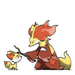 delphox from pokemon by blacknirrow