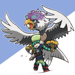 hisuian braviary from pokemon by blacknirrow