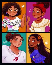 dolores madrigal from encanto by melchencanto