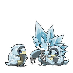 alolan sandshrew from pokemon by blacknirrow