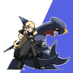 cynthia (pokemon) from pokemon by blacknirrow
