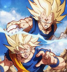 majin vegeta from dragon ball